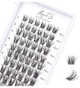 Cluster Lashes 72 Individual Lashes Clusters Eyelash Extensions False Eyelashes DIY Wispy Fluffy ...