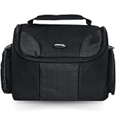 Ultimaxx Large SLR/DSLR Camera Deluxe Padded Gadget Bag/Carrying Case with Shoulder Strap for Son...
