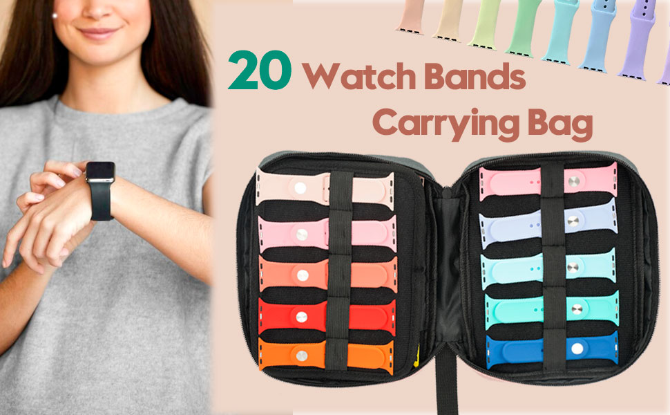 watch band carrying bag