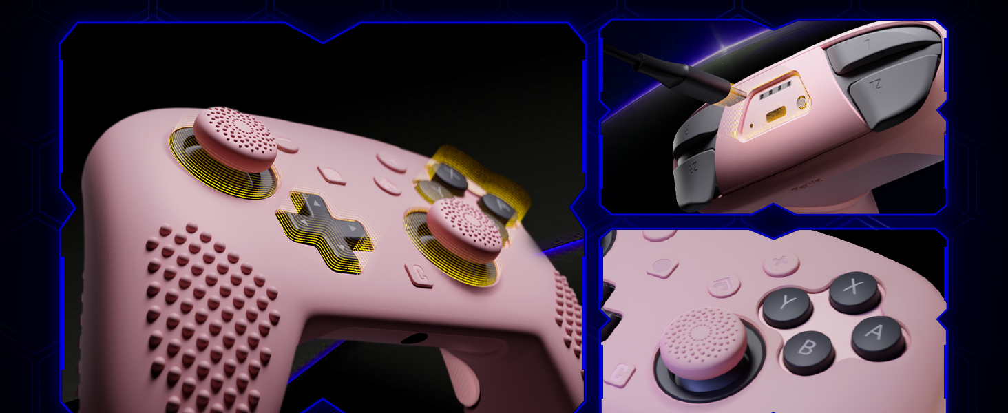 PlayVital Silicone Cover Skin for Nintendo Switch 2 Pro Controller
