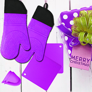 Silicone Oven Mitts