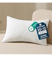 Phantoscope Premium 12x20 Throw Pillow Inserts, Ultra-Soft Air Layer Pillow Inserts Down Alternat...