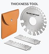 ARCCAPTAIN Wire Gauge Measuring Tool & Metal Gauge Thickness Tool