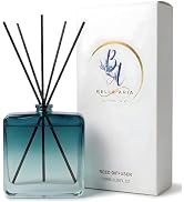 Reed Diffuser Set for Home Fragrance – 100ml Summer Sea Breeze Aromatherapy Diffuser with Reed St...