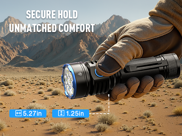 rechargeable flashlights high lumens