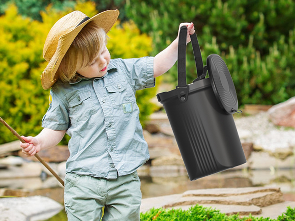 trash container for cars