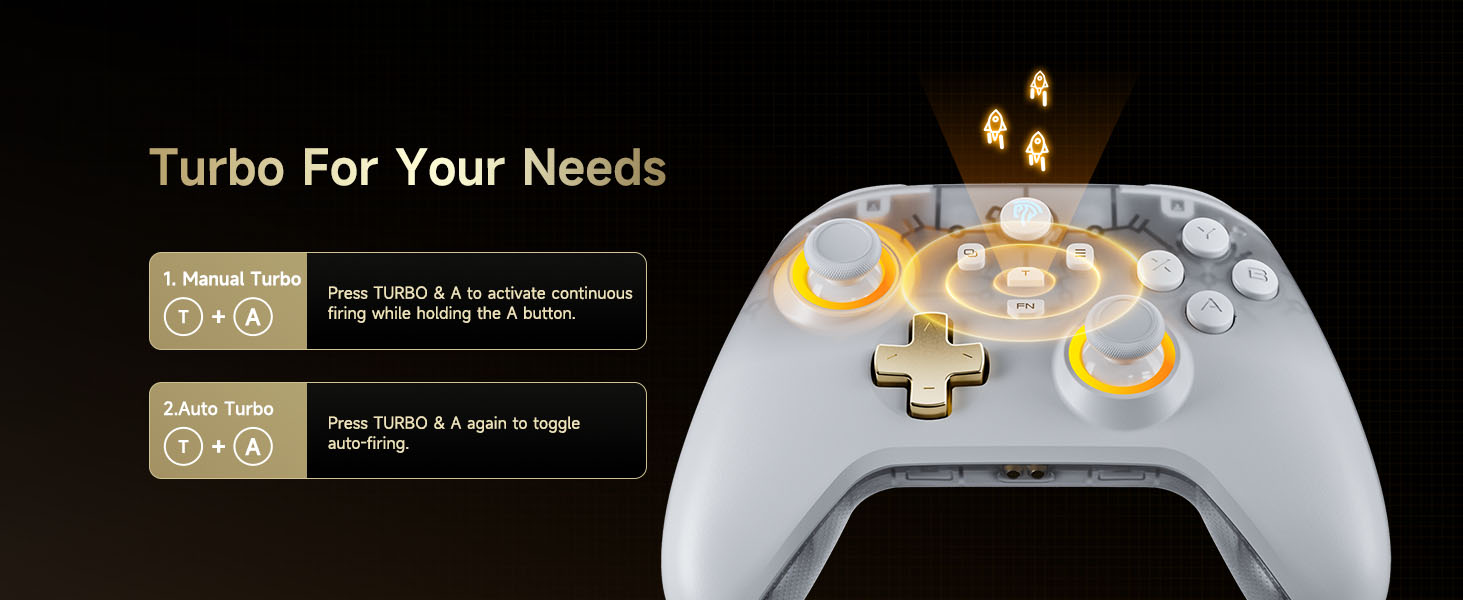 pc controller with charging dock