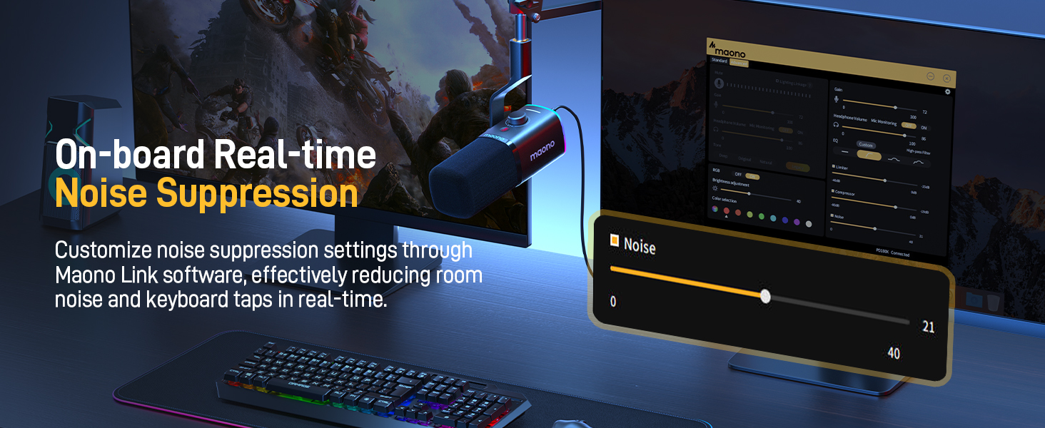 gaming streaming microphone pc