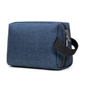 Travel Toiletry Bag for Men and Women, Portable Durable Shaving Organizer
