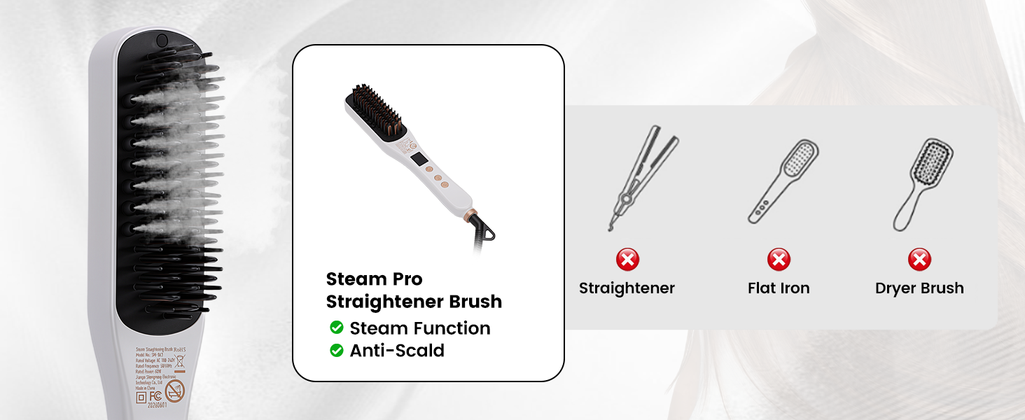 Steam Hair Straightener