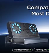 Shuomeng Rog Ally/Switch/Lenovo Legion Go/steam Deck Dock, Steam Deck Dock Docking Station Dual F...