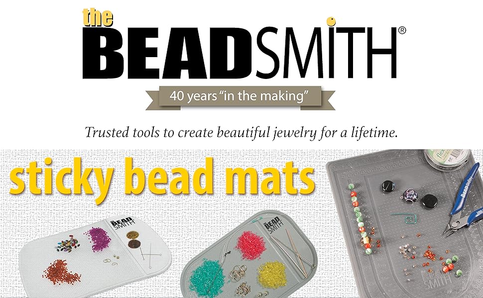 beadsmith 40 years in the making- sticky bead mats