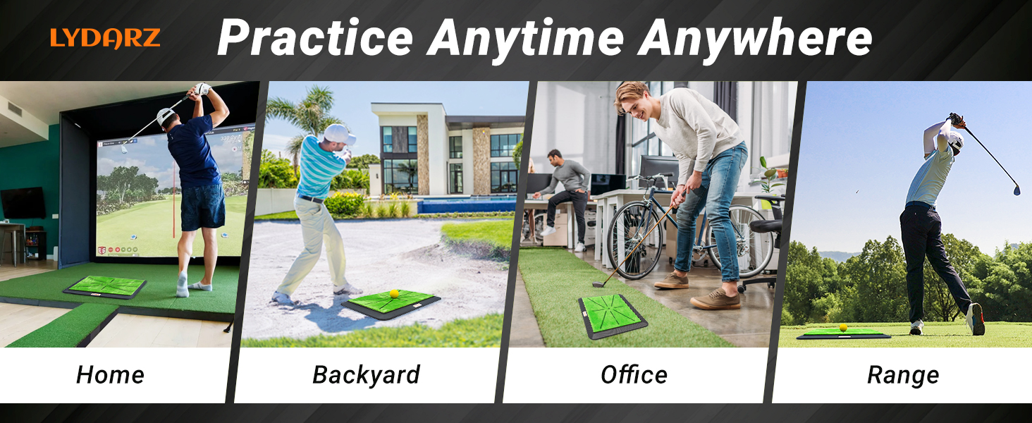 golf hitting mat -1