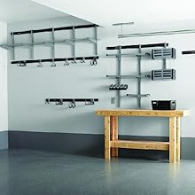 rubbermaid garage storage fasttrack organization