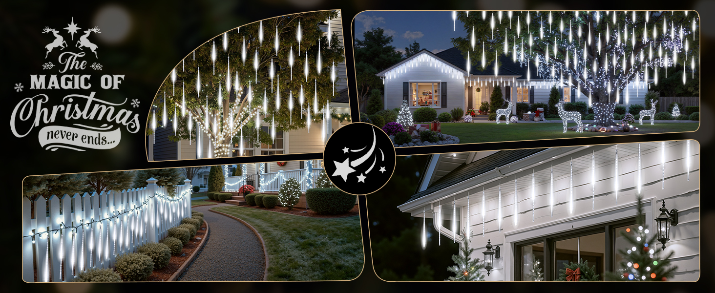 Meteor Shower Lights Outdoor