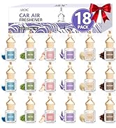 AROIC Car Air Freshener, 18 Pack Long Lasting Hanging Car Air Freshener Diffuser Set for Women & ...