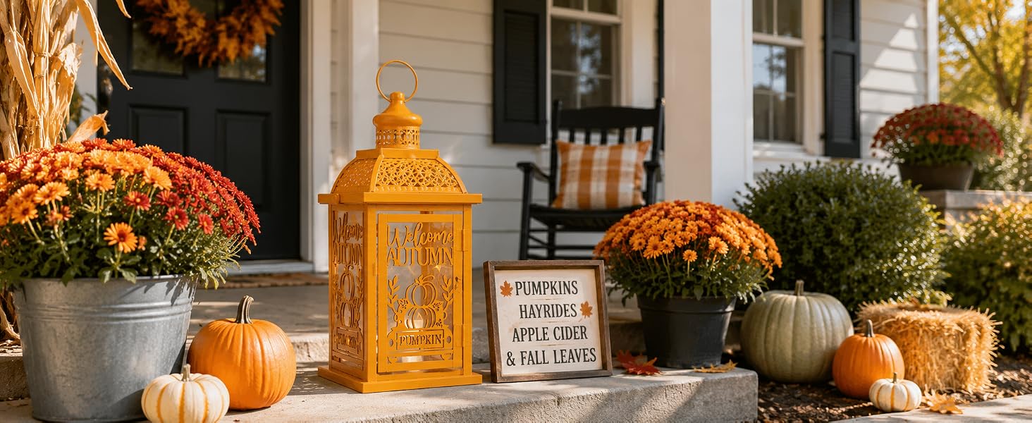 fall lantern