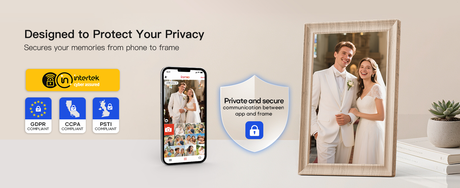 frameo digital frame wifi picture photo video share moment from phone