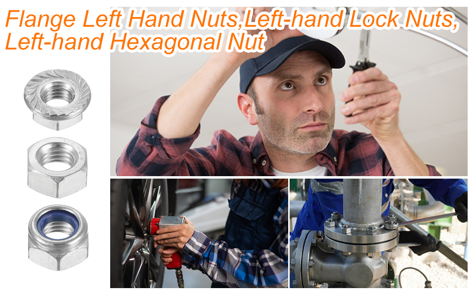 Flange Left Hand Nuts
