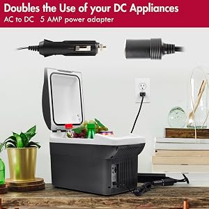 ac to dc adapter, 12v adapter, 110v to 12v, 12v to 110v, AC to DC, 120V to 12V, wall to car adapter