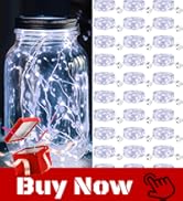 kolpop 30 Pack LED Fairy Lights Battery Operated, 7FT 20 LED Mini Twinkle String Lights Battery P...
