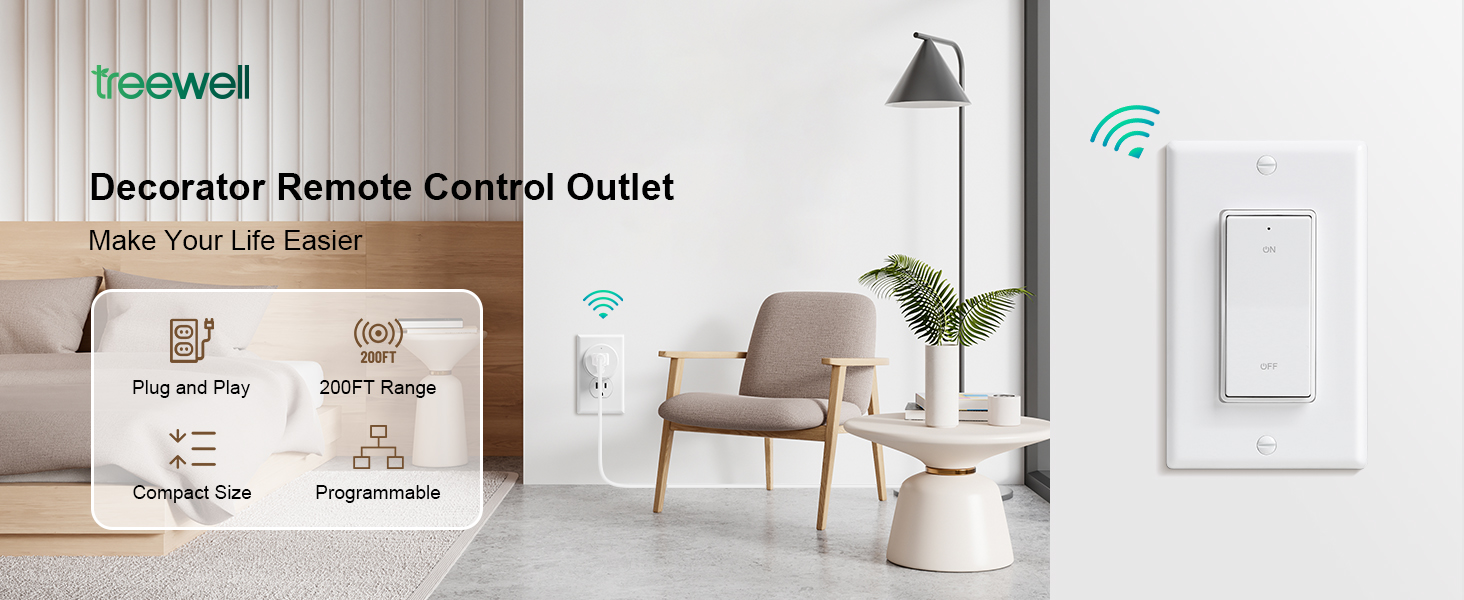 remote control outlet