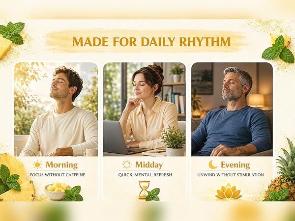 MADE FOR DAILY RHYTHM