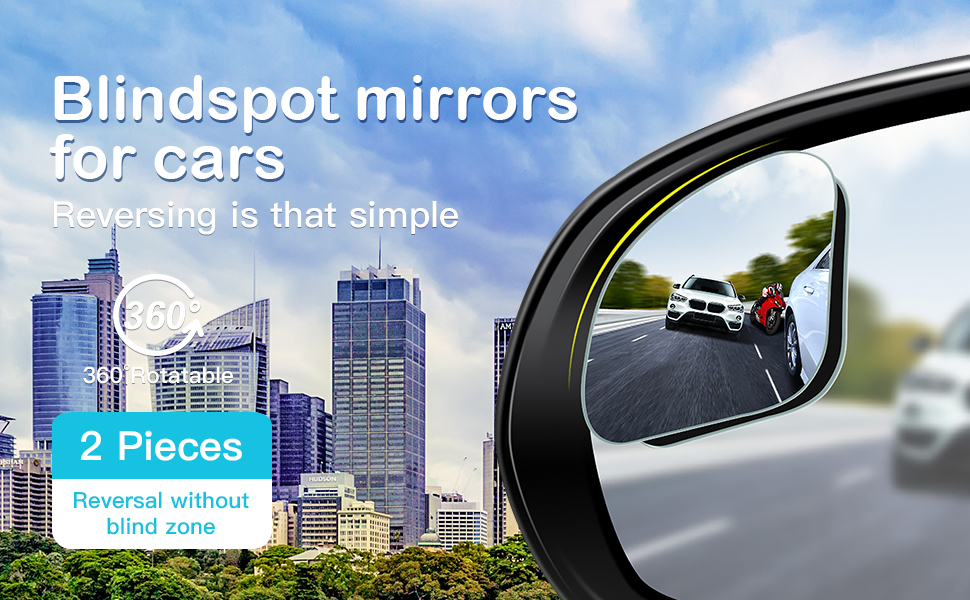 Fan Shaped Blind Spot Mirror