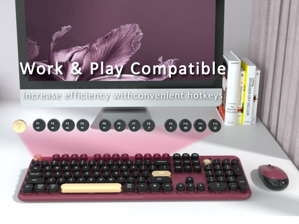 wireless keyboard mouse combo