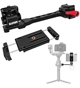 HAFOKO RS4 Phone Holder RS3 Monitor Mount Extension Handle w Tablet Mount Big Phone Adapter for M...
