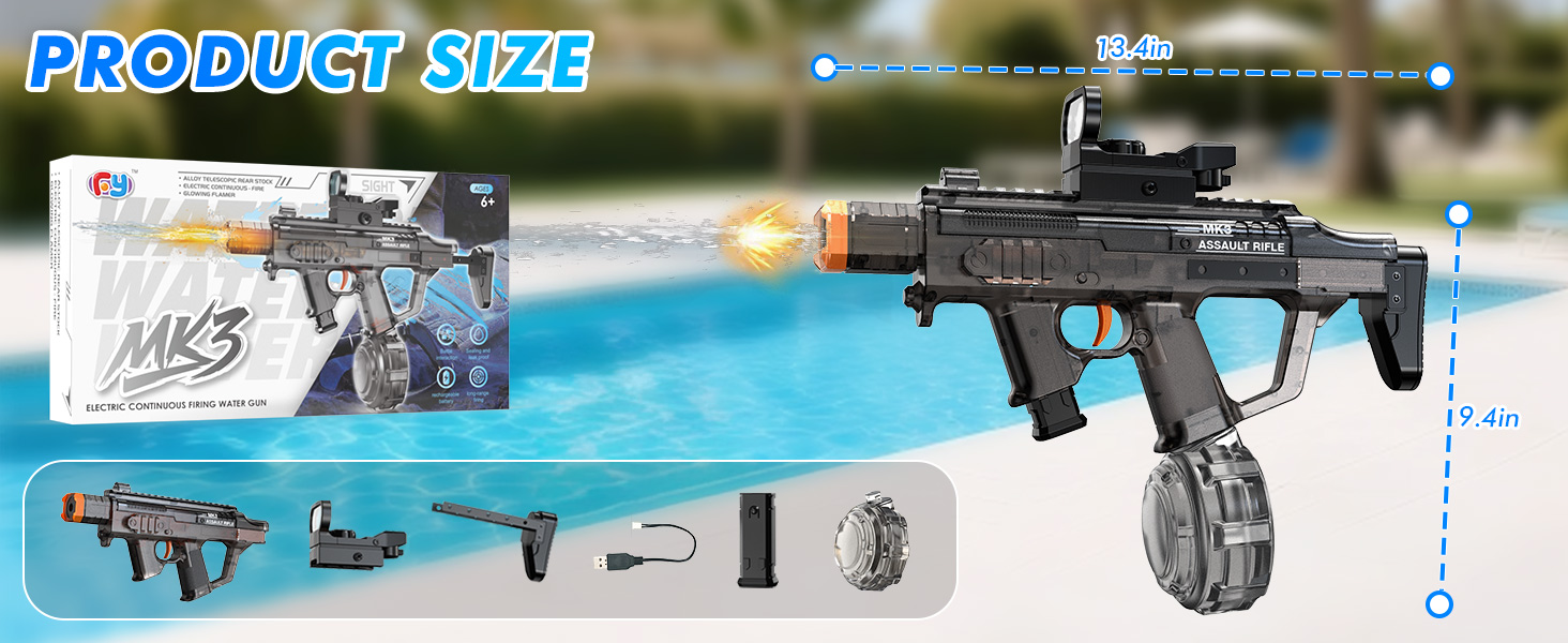 Electric Water Gun for Adults Kids