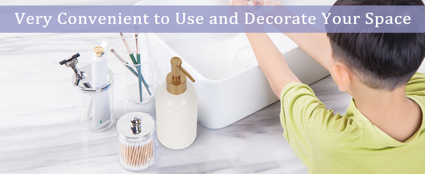 Ceramic Soap Pump Dispenser