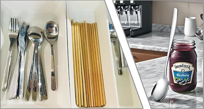 Set of 5 Premium Korean Soup Spoons