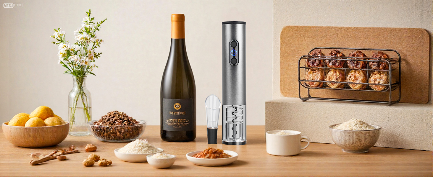 Electric red wine bottle opener