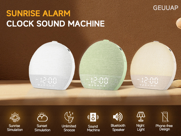 SUNRISE ALARM CLOCK