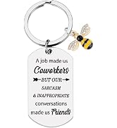 PLwelth Bee Keychain for Women Men Cute Bee Keyring for Teacher Students Thank You Graduation Bir...