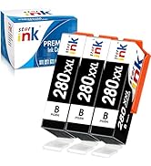 Compatible PGI-280xxl Black Ink Cartridges Replacement for Canon 280 XL pgbk Black Ink Cartridges...