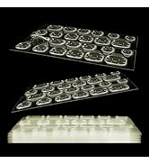 480 PCS Press on Nails Sticky Tabs 20 Sheets Thin Breathable Adhesive Nail Tip Stickers False Nai...