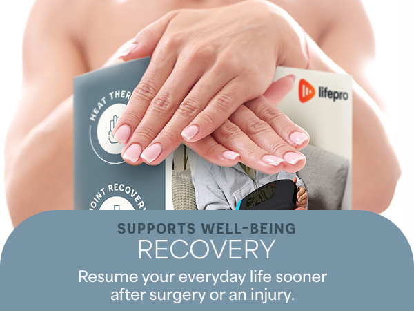 LifePro Legra Hand Massager with Heat and Compression