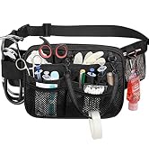 SITHON Nurse Fanny Pack with Tape Holder, Multi Compartment Medical Gear Pocket Nursing Organizer...