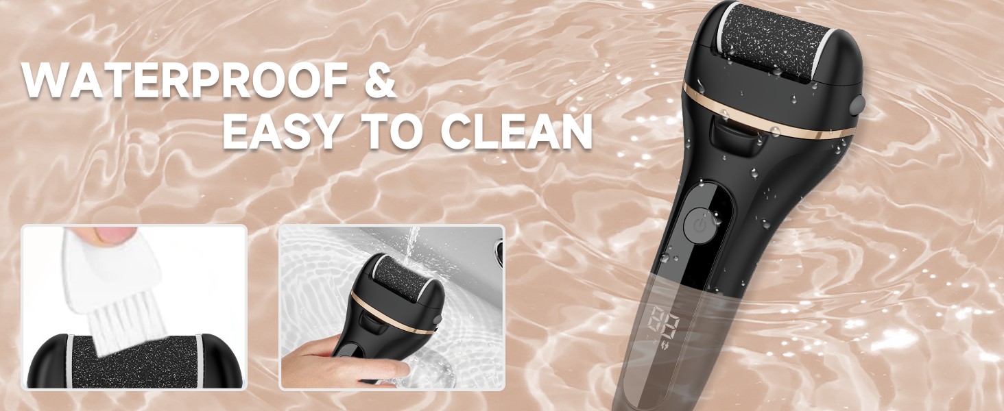 waterproof electric foot callus remover