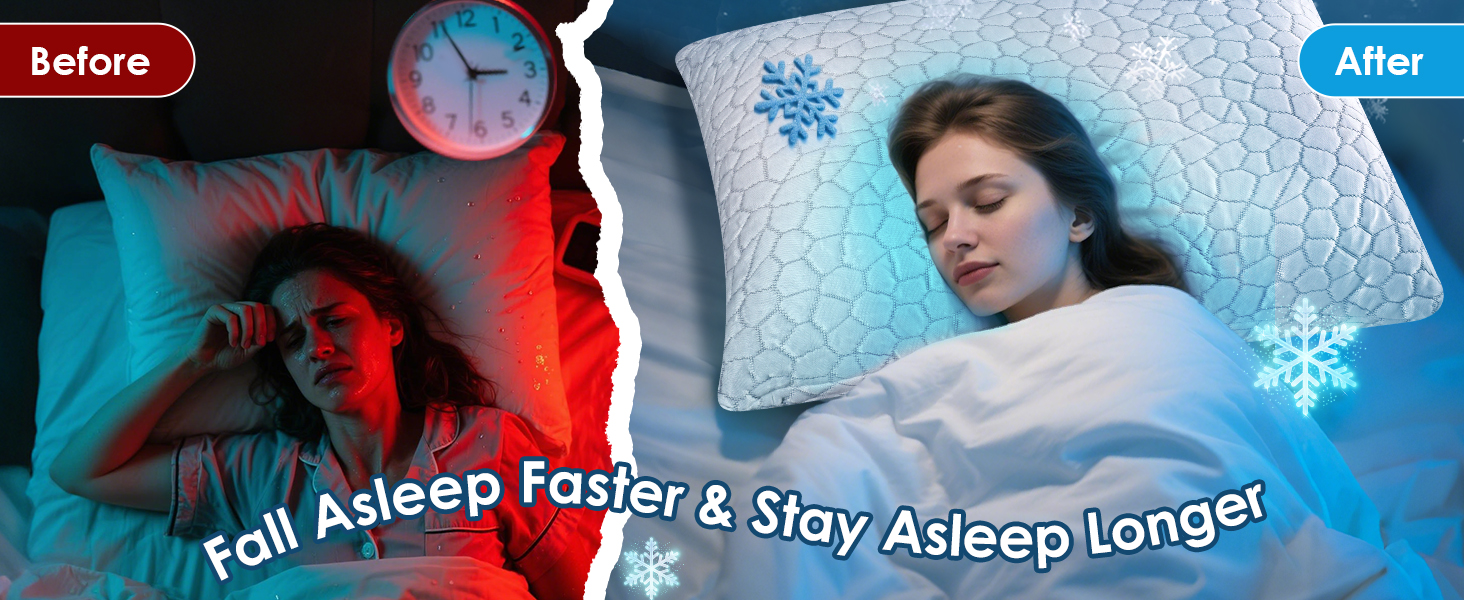 cooling bed pillow
