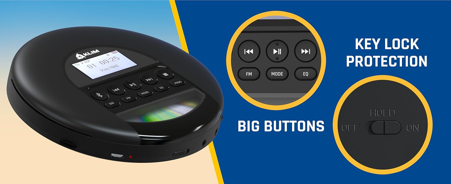 cd player portable bluetooth car mp3 music speaker home disc external laptop compact disk personal