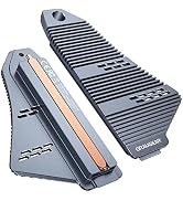 GRAUGEAR PS5 SSD Heatsink Cover, M.2 NVMe PS5 Heatsink, Shuttle Shaped Design, Heat Dissipation w...