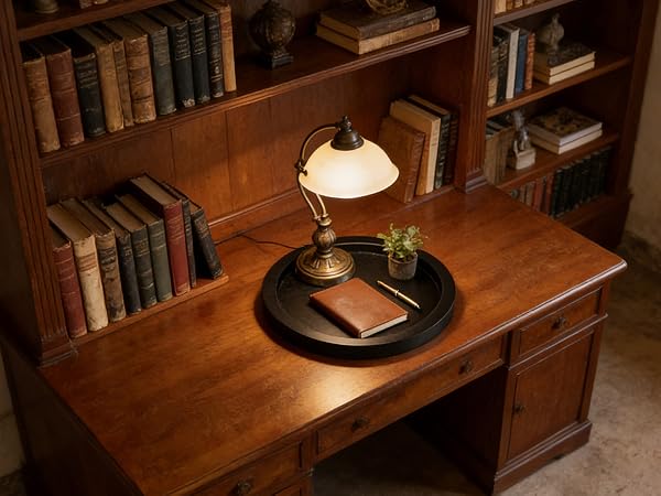 11 Inches Round Wooden Tray