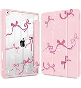 Tuiklol for iPad 10.2 case 2021 Gen 9th Release Built in Pencil Holder - Trifold Stand-Auto Wake/...