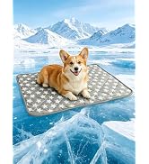 Fuufome Dog Cooling Mat, 30" x 20" Cooling Mat for Dogs,Color-Changing Arc-Chill Tech (Q-Max>0.5)...