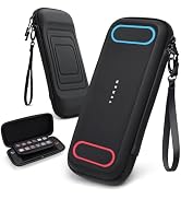 Mumba Slim Carrying Case for Nintendo Switch 2 2025, Hard Shell Protective Carry Bag with 12 Game...