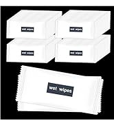 Wet Napkins Individually Wrapped,Wet Wipes Individually Wrapped 500 Pack,Quick Hand Cleaning, Han...