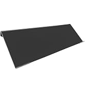 Gecnroi Acrylic Tilted Computer Keyboard Stand Holder, 16.9" x 5.7" Keyboard Riser with Silicone ...